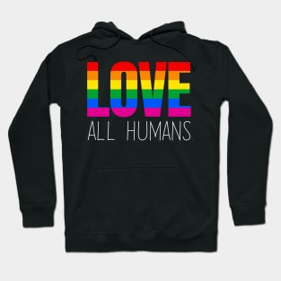 LGBT Pride Rainbow Love LGBTQ Pride Allyship Hoodie